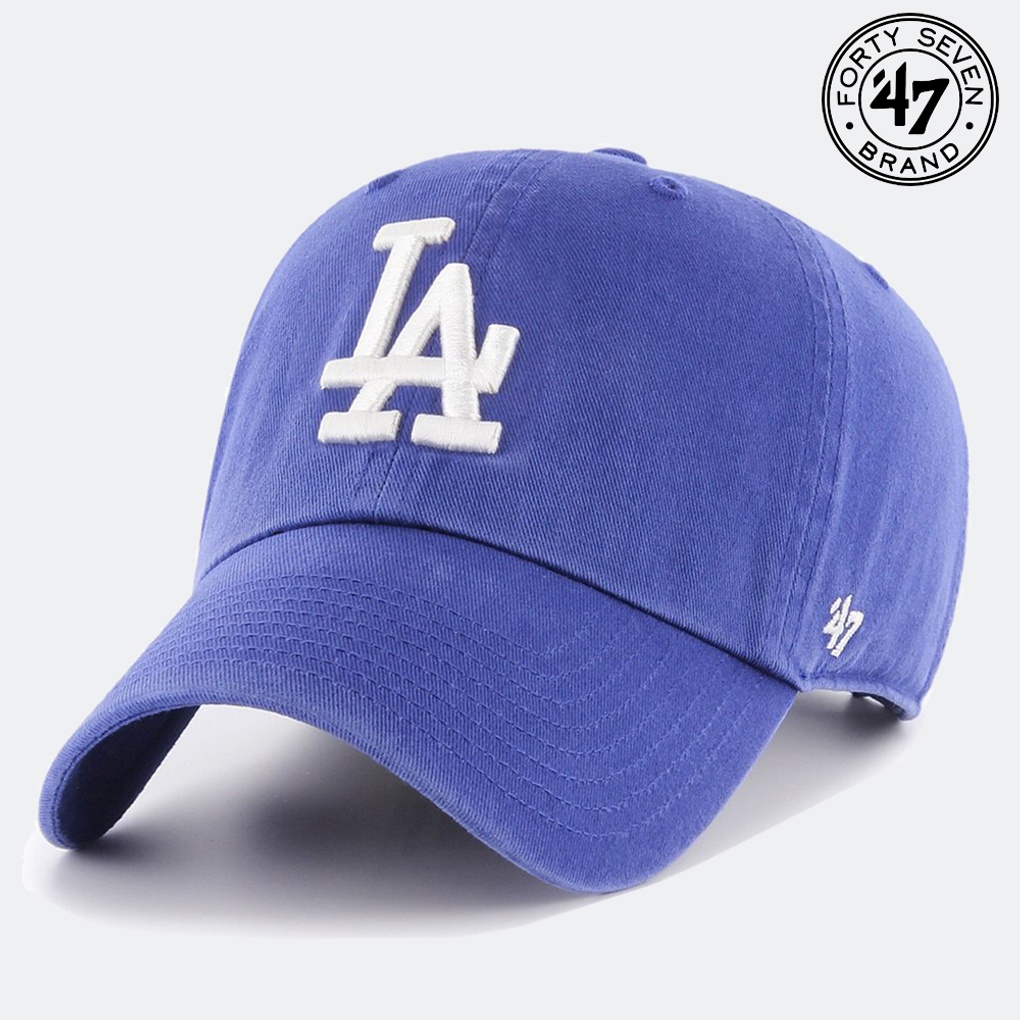 47브랜드 MLB모자 빅로고 LA다저스 볼캡 모자 로얄블루- 이랜드몰