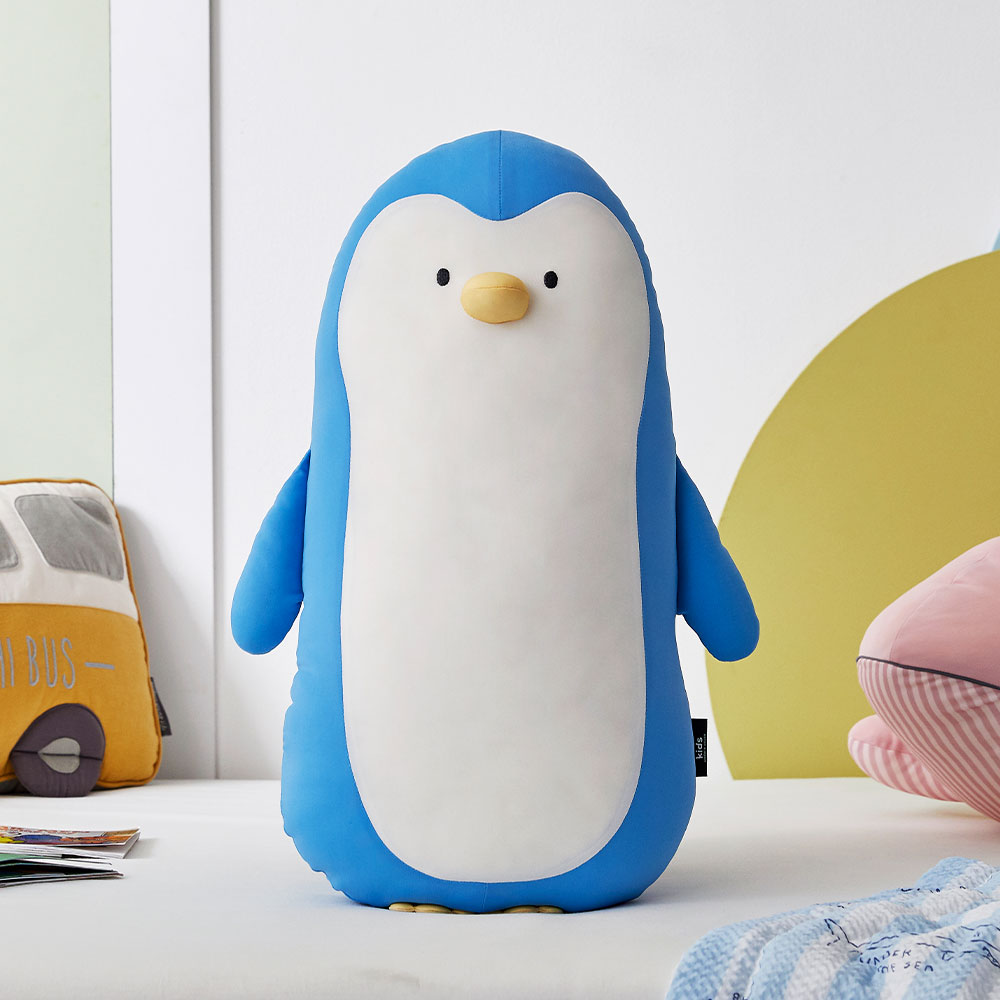 3도씨) 슈퍼쿨 애착 쿨링 바디필로우 펭귄 블루 51*33_CZ1123012- 모던