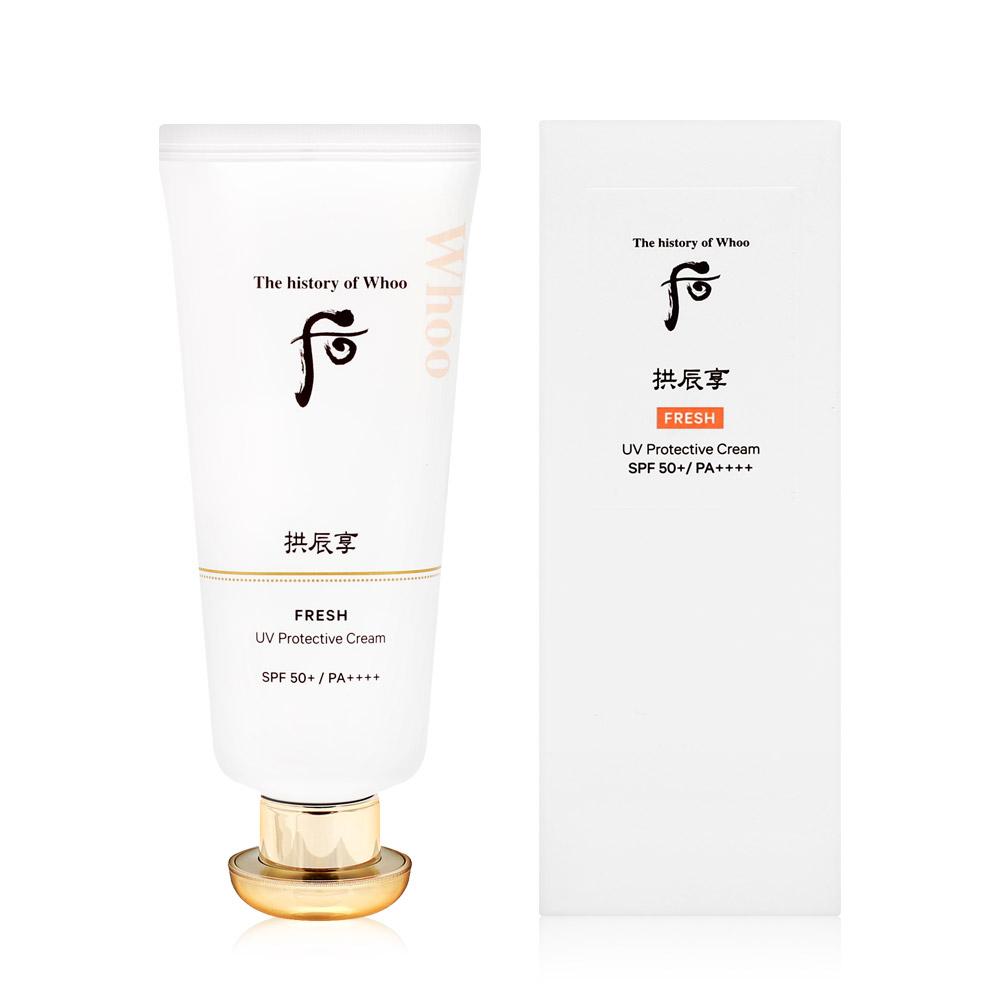 더후 공진향 진해윤 프레쉬 선 60ml/피부진정 데일리 선크림- 이랜드몰