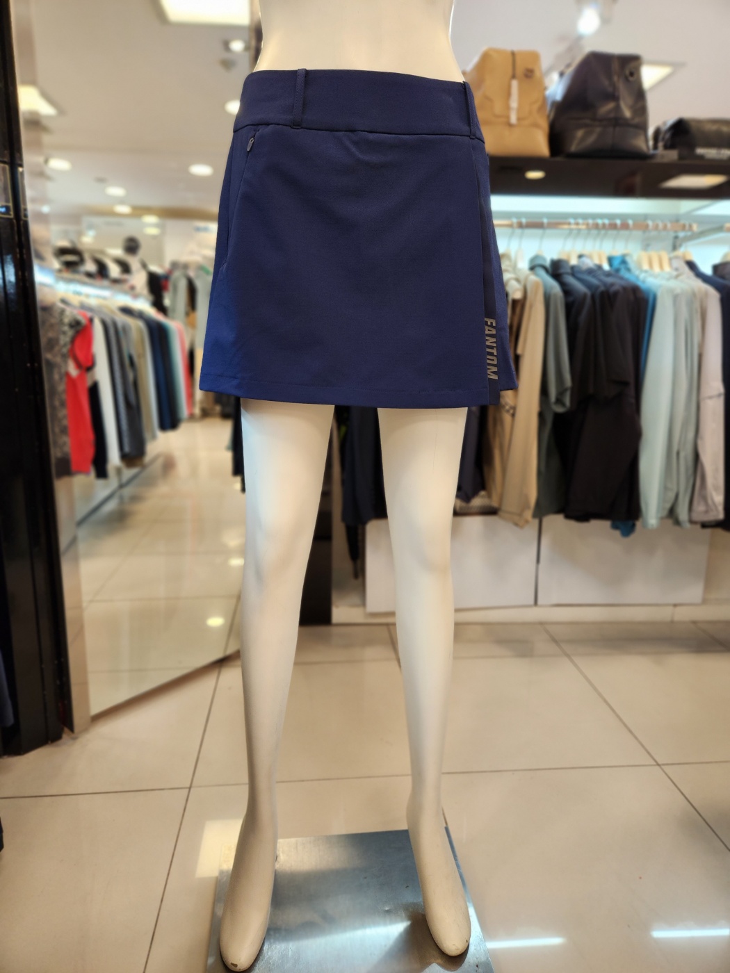 팬텀 23 SUMMER 여성 기능성 랩 3부 반바지 221C2PS374 76 화이트 76