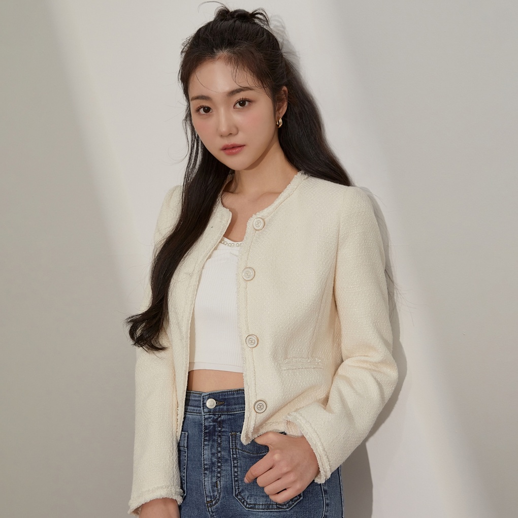 [라스트 찬스] 라운드 트위드 자켓 (2colors)_ RMJKD23R99- 이랜드몰