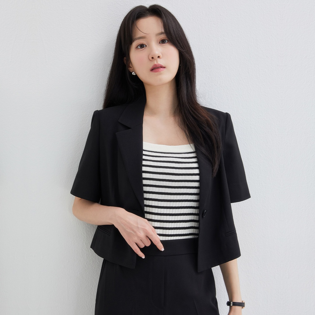 크롭 반팔 자켓(3colors)_RMJKD26R59- 이랜드몰