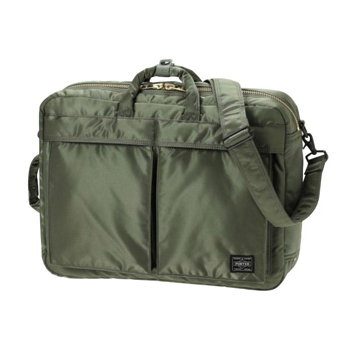 요시다 포터 탱커 3웨이 브리프케이스 세이지그린(622-79308-30