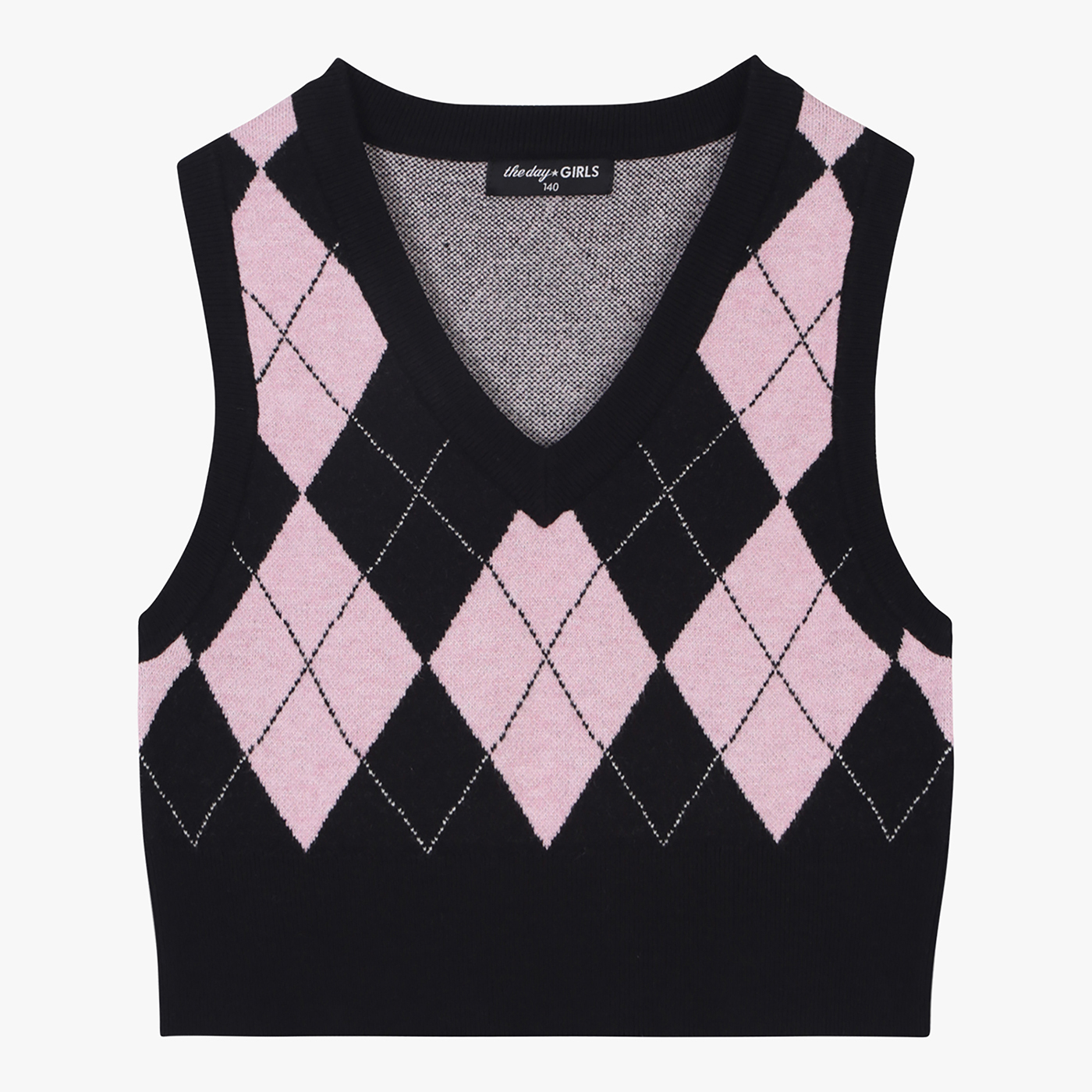 [㈜이랜드글로벌][더데이걸]아가일 브이넥 조끼TGVK23W01 NC순천점