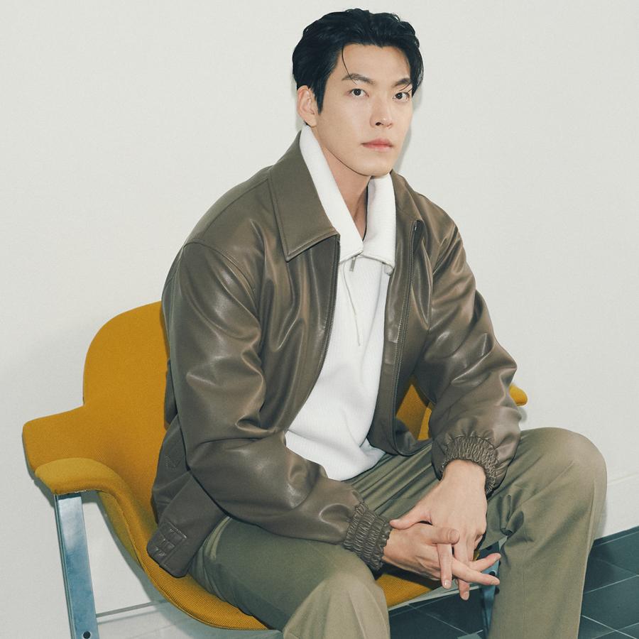 지이크파렌하이트 에코 레더 밴딩 집업 점퍼 (FFGDH9304)- 이랜드몰