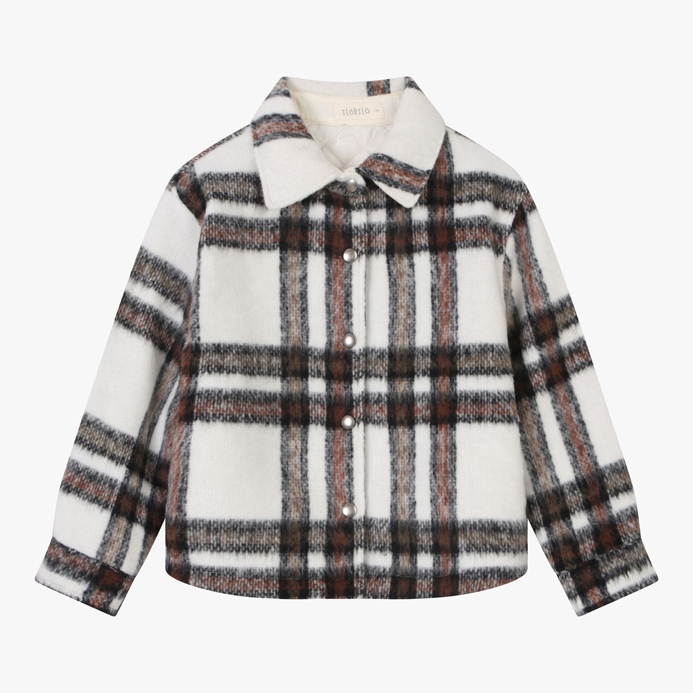 일로딜로 유니빅체크셔켓 IDJK23W0Z 150 94 IVORY