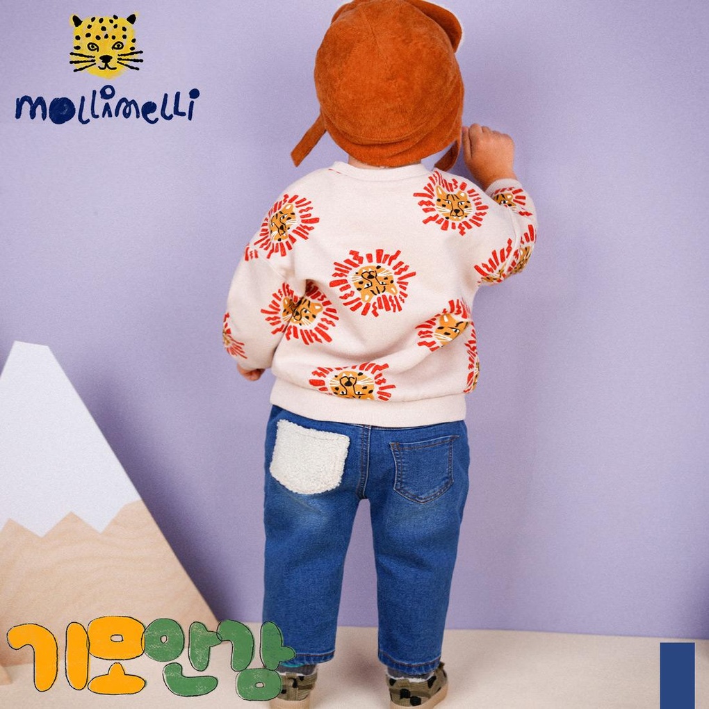 [몰리멜리] 몰리치즈기모데님팬츠- 이랜드몰