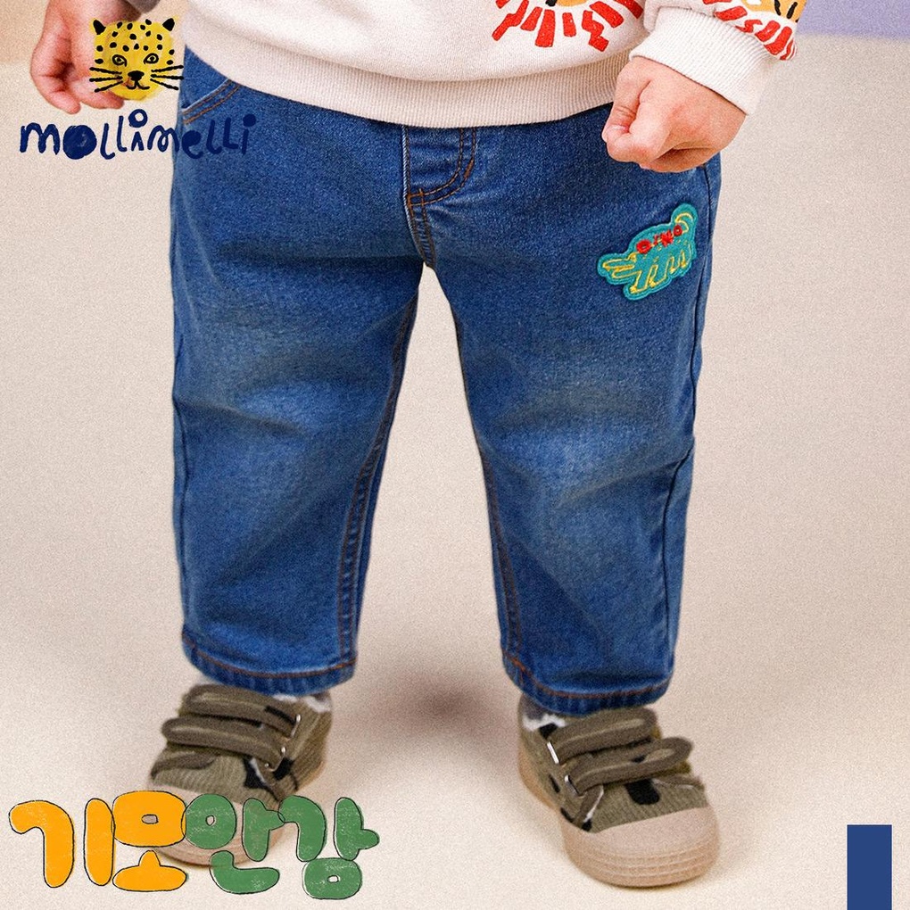 [몰리멜리] 몰리치즈기모데님팬츠- 이랜드몰