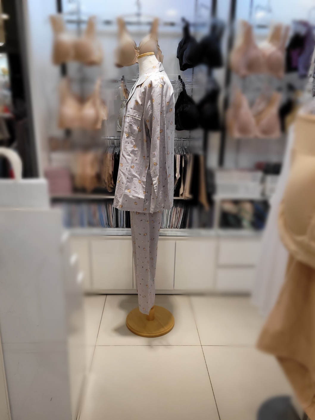 비비안 꿀벌 나염 면 소재 남성 잠옷 파자마 MP598- 이랜드몰