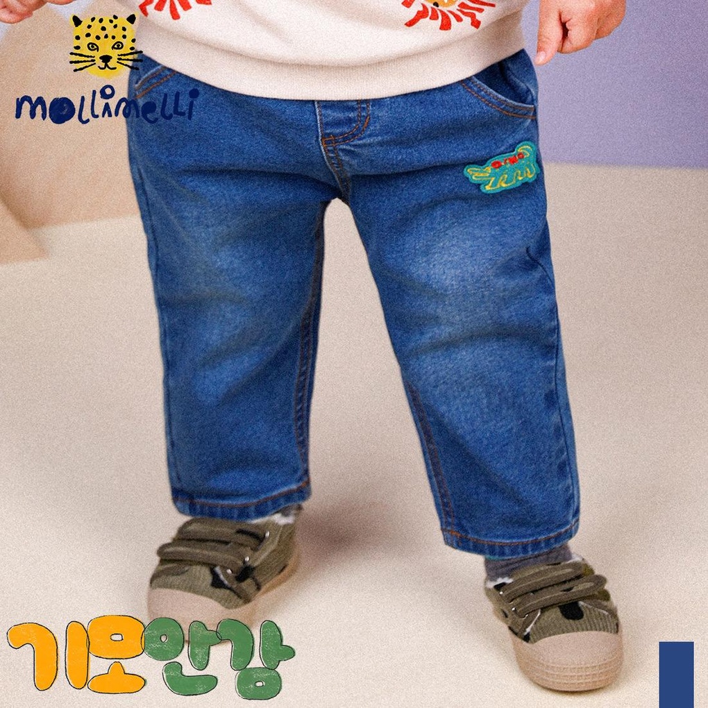 [몰리멜리] 몰리치즈기모데님팬츠- 이랜드몰