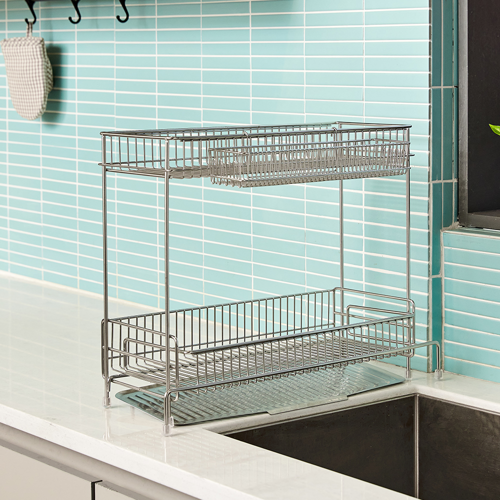 304 올스텐 식기건조대 확장형 2단