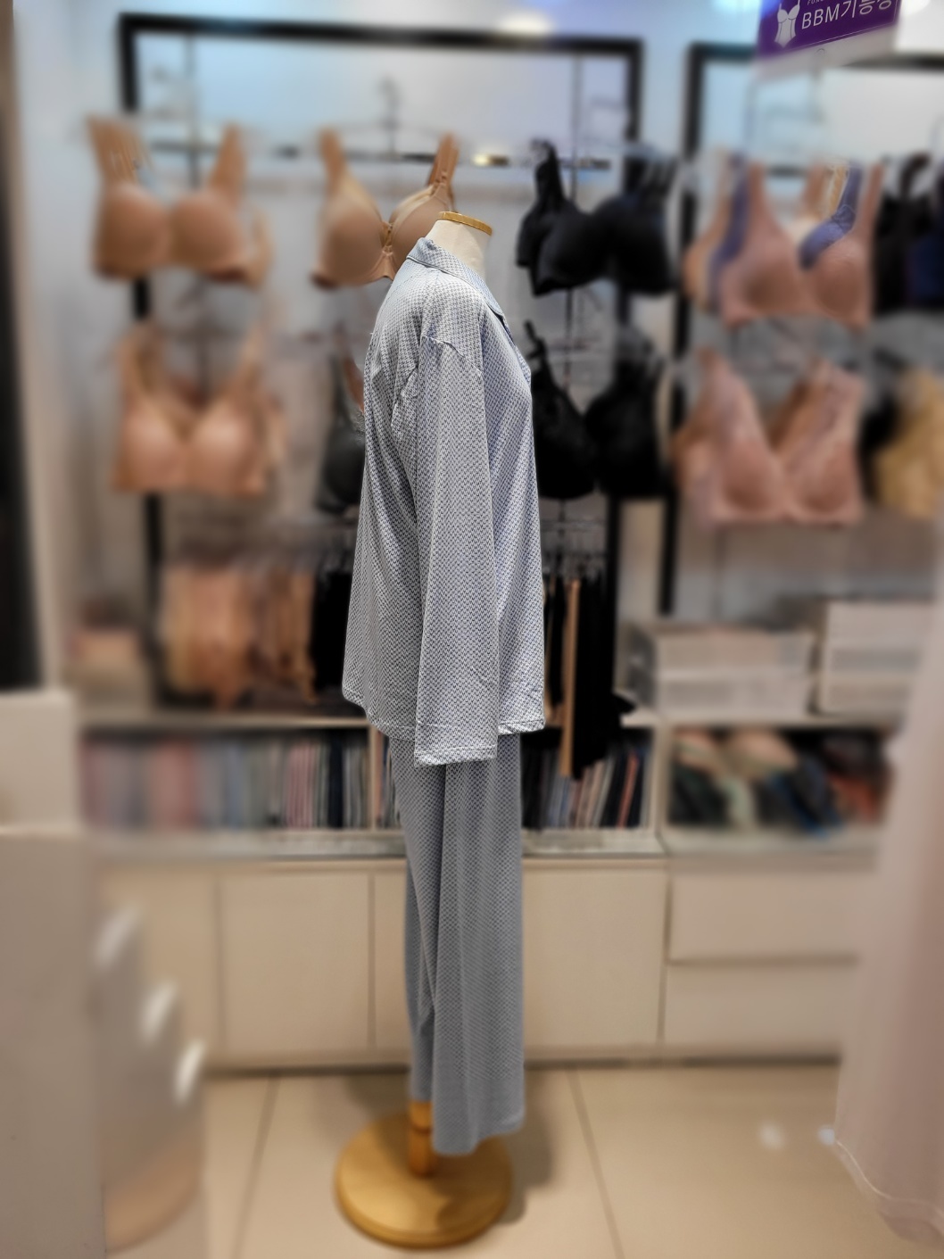 비비안 코트나 기하학프린트 남성잠옷 파자마 MP8803A- 이랜드몰