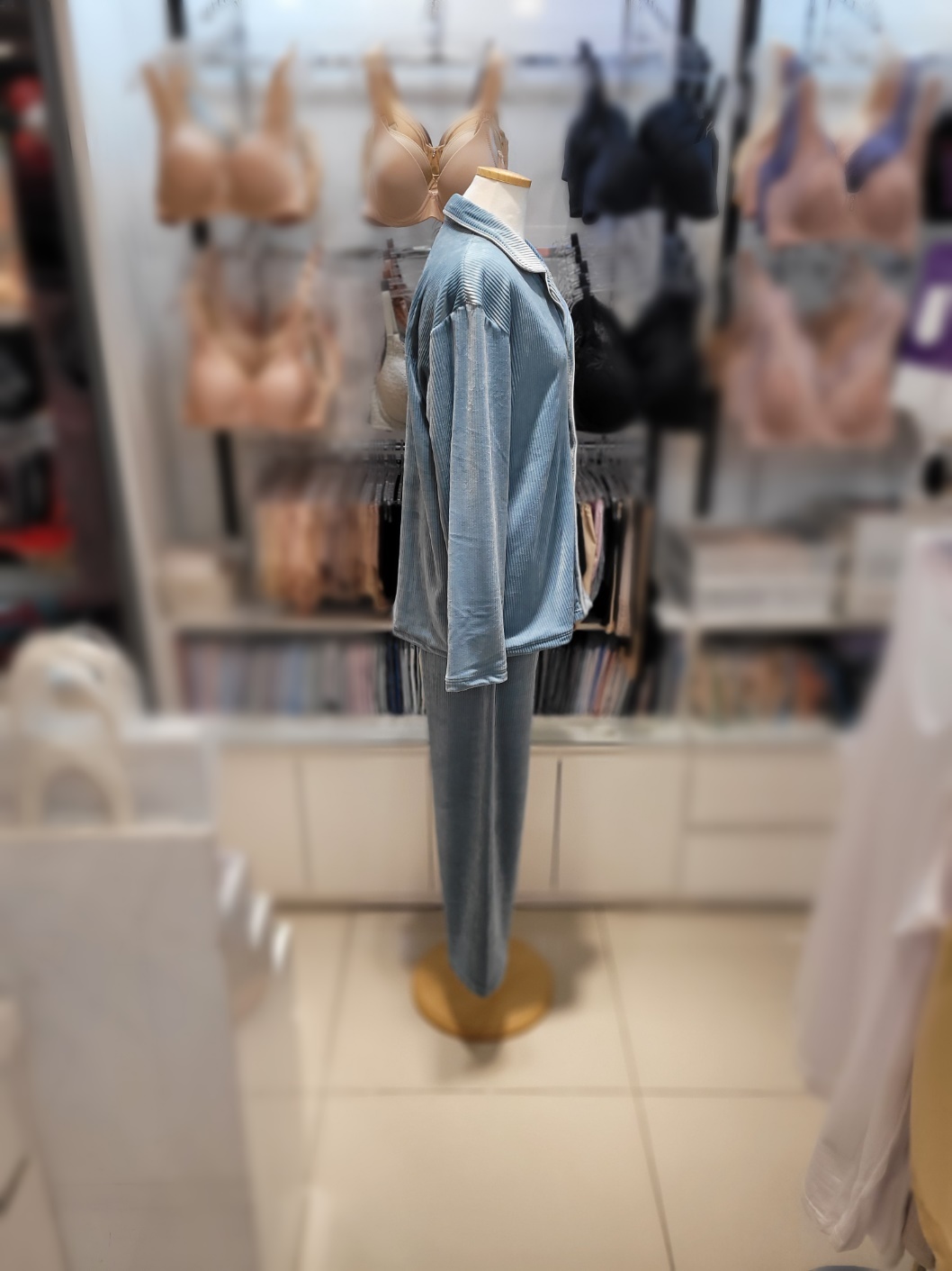 비비안 밍크 극세사 골지 남성 파자마 MP8806A- 이랜드몰