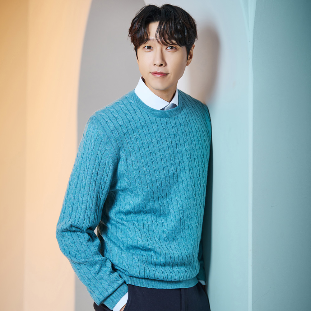[파크랜드]오스틴리드 23F/W 남성가을겨울라운드긴팔니트 AWR23755 NC울산뉴코아- 이랜드몰