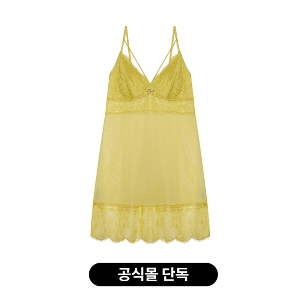 크리스탈 옐로우 슬립 EBFLB3814P- 이랜드몰