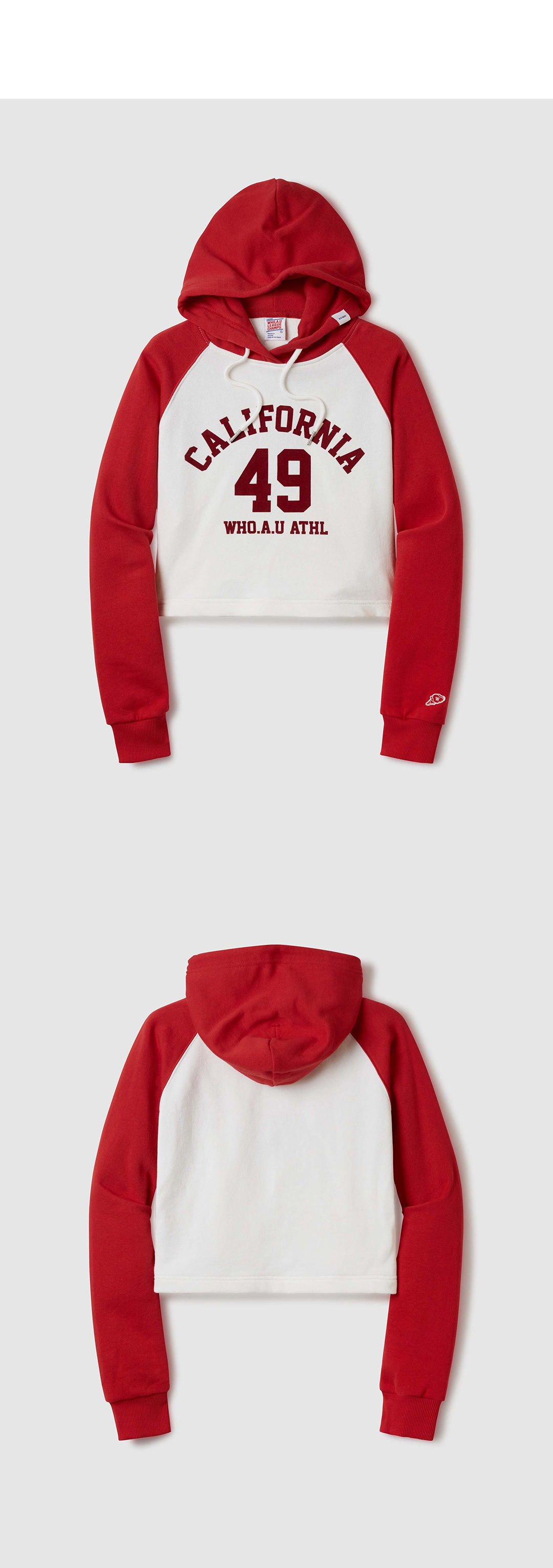 Track Raglan Hoodie / WHMHE2321F 상세 이미지 5