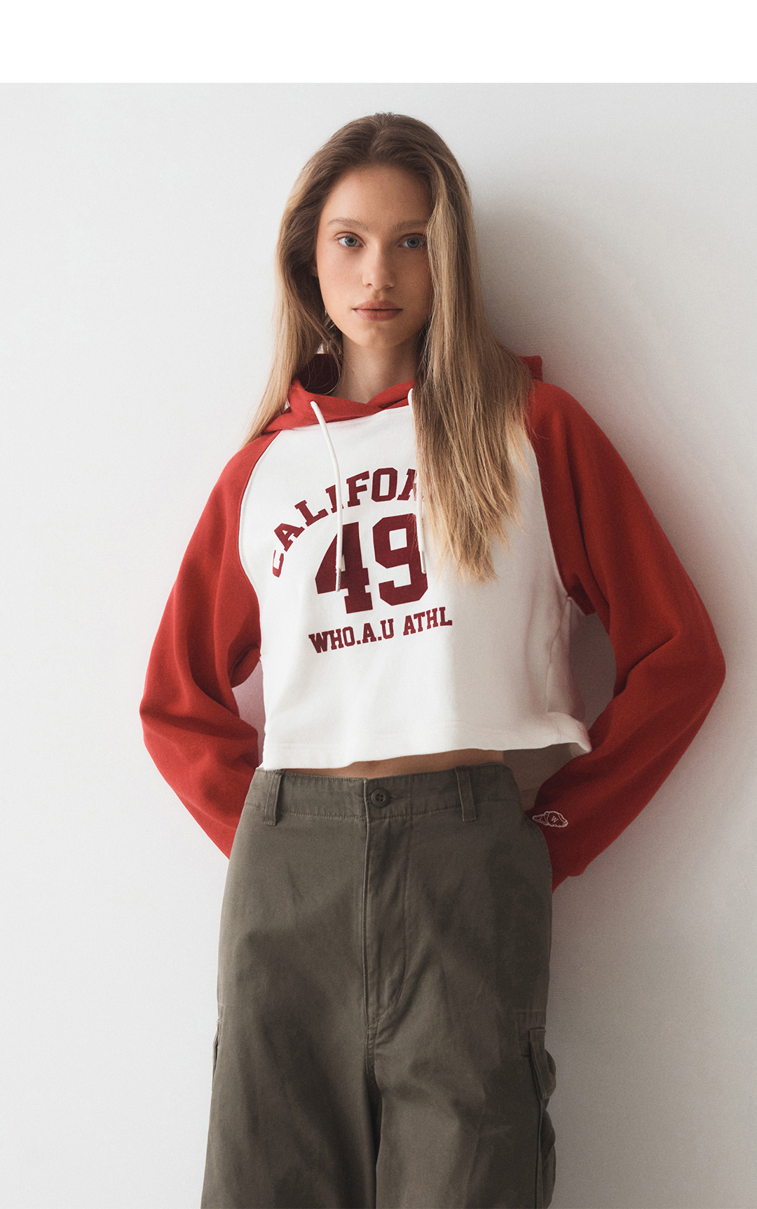 Track Raglan Hoodie / WHMHE2321F 상세 이미지 4