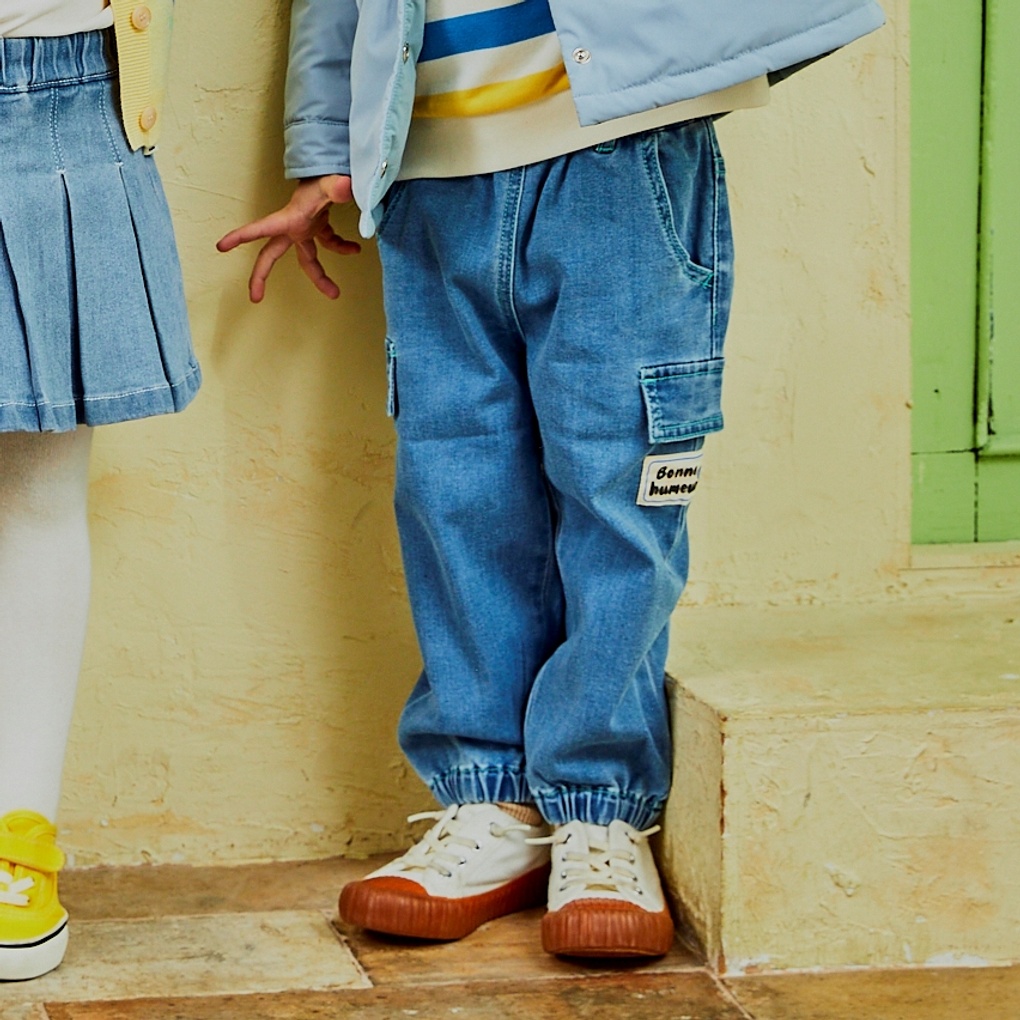 [헬로시모네] 밀리 팬츠 블루 SS25-MILPBL[OL] main image 1