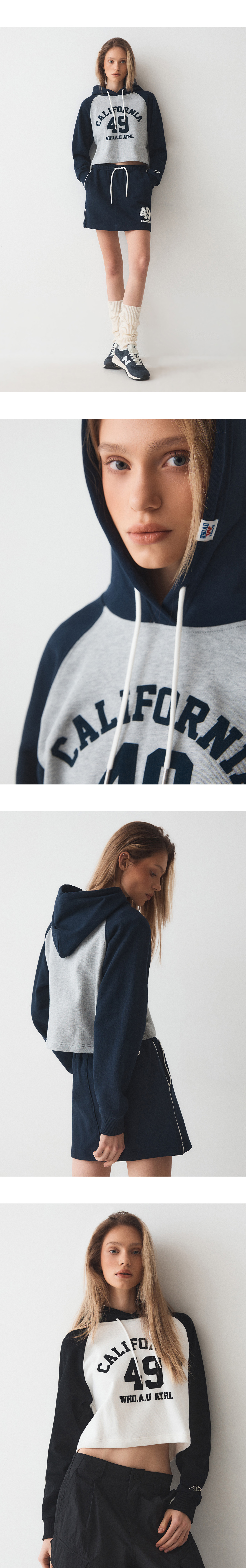 Track Raglan Hoodie / WHMHE2321F 상세 이미지 3