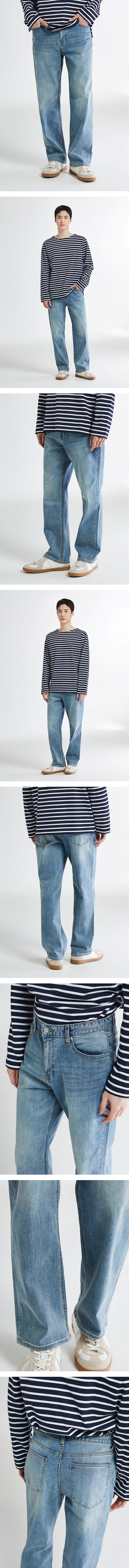 남성용] [데일리지] 스트레이트 진(LIGHT INDIGO)_SPTJE23C41