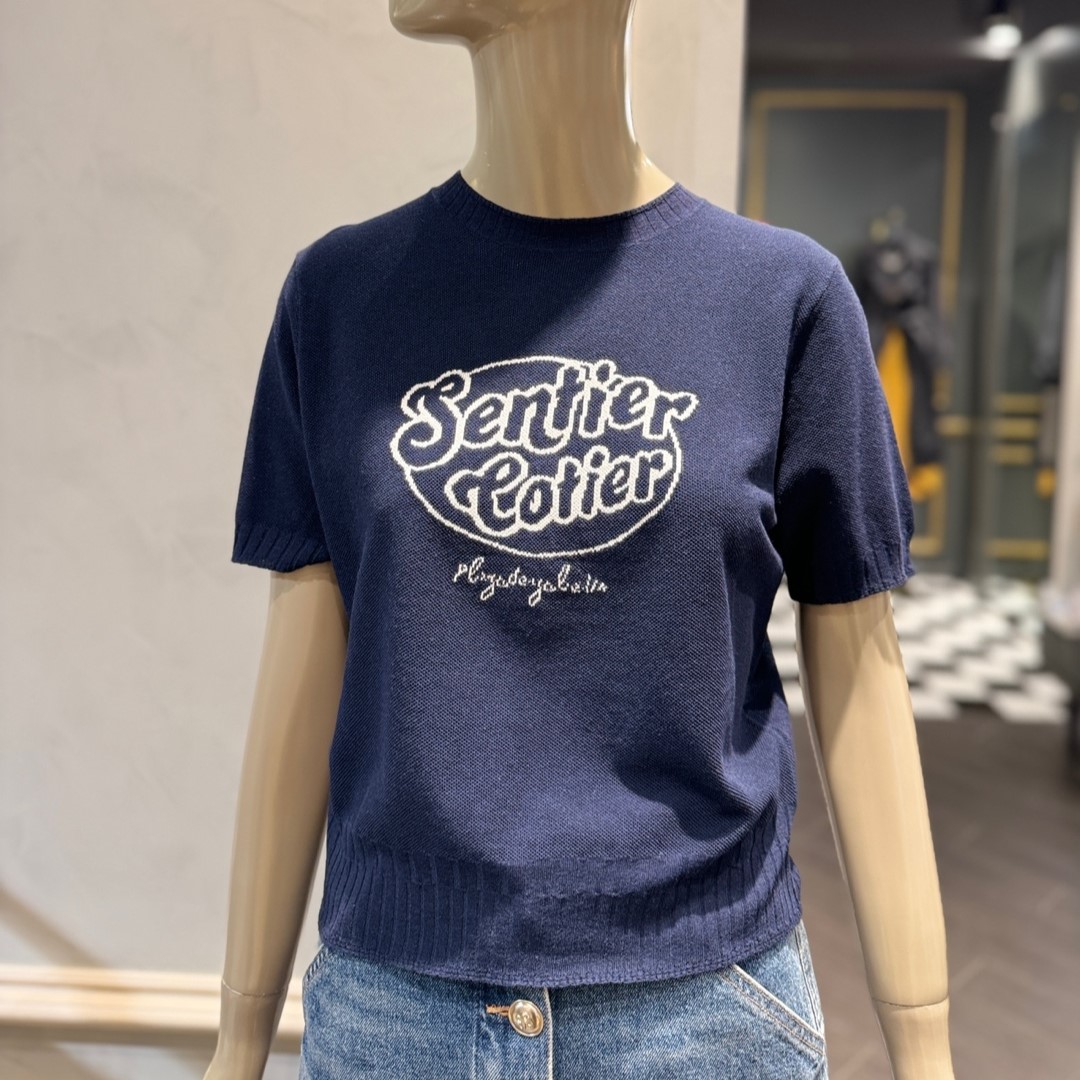 [시슬리(Sisley)]NC강남점 시슬리 캔디 반팔 니트 SAKPC1431 강남