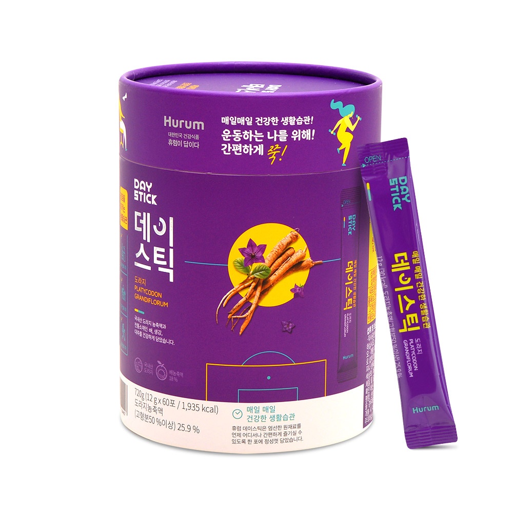 휴럼 데이스틱 도라지 60포 12g*60포- 이랜드몰