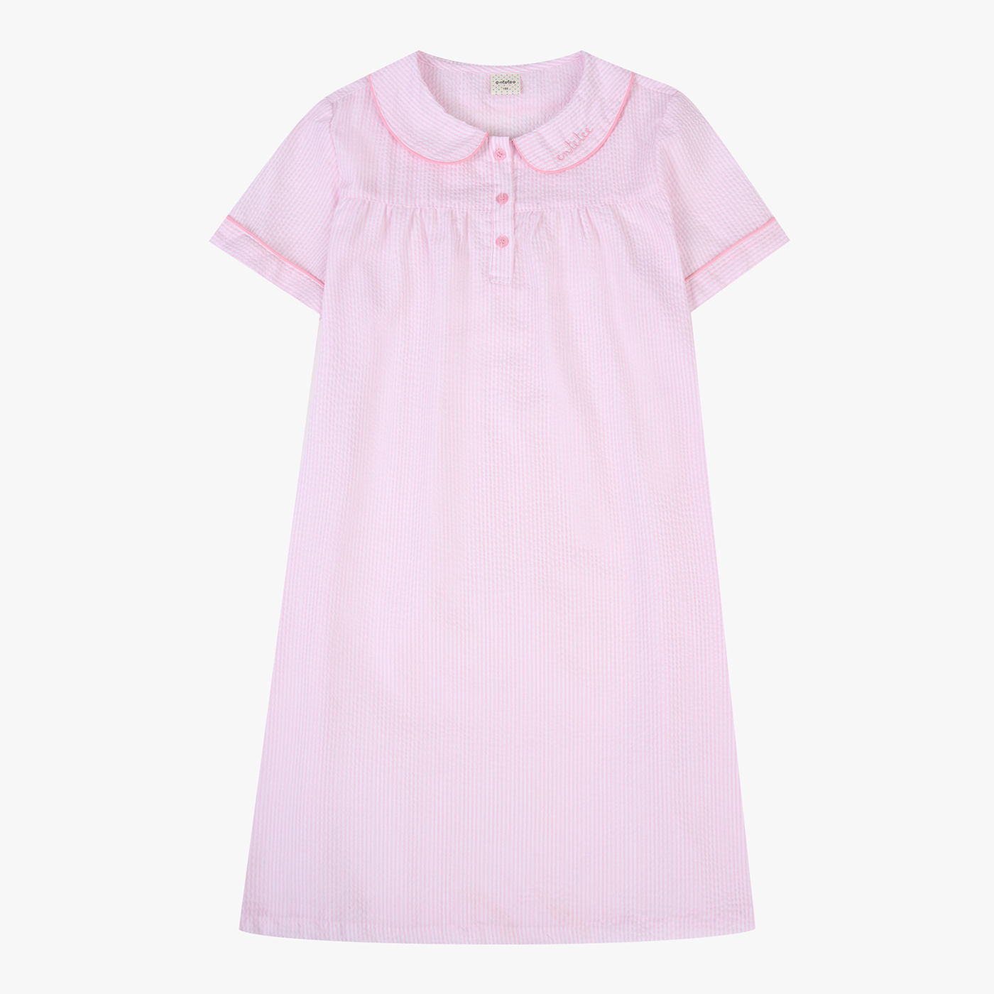 힐링 리플 원피스잠옷 B ATJP24466_부천점- 이랜드몰