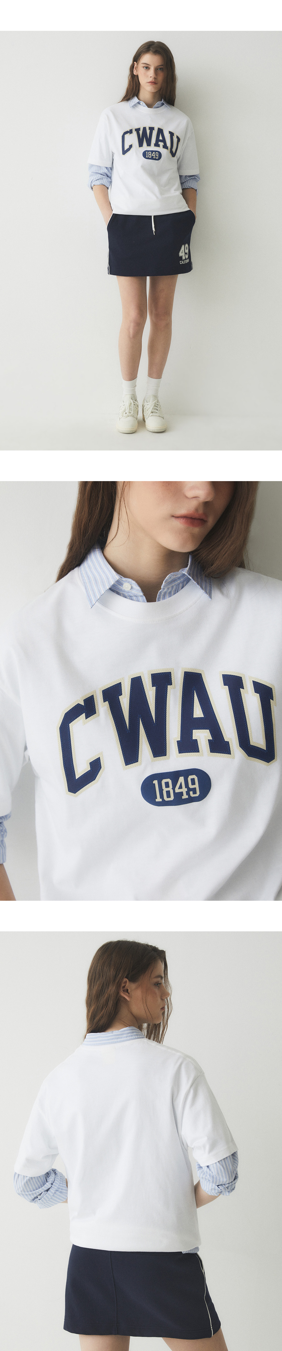 CWAU 로고 티셔츠 / WHRPE2595U- 이랜드몰