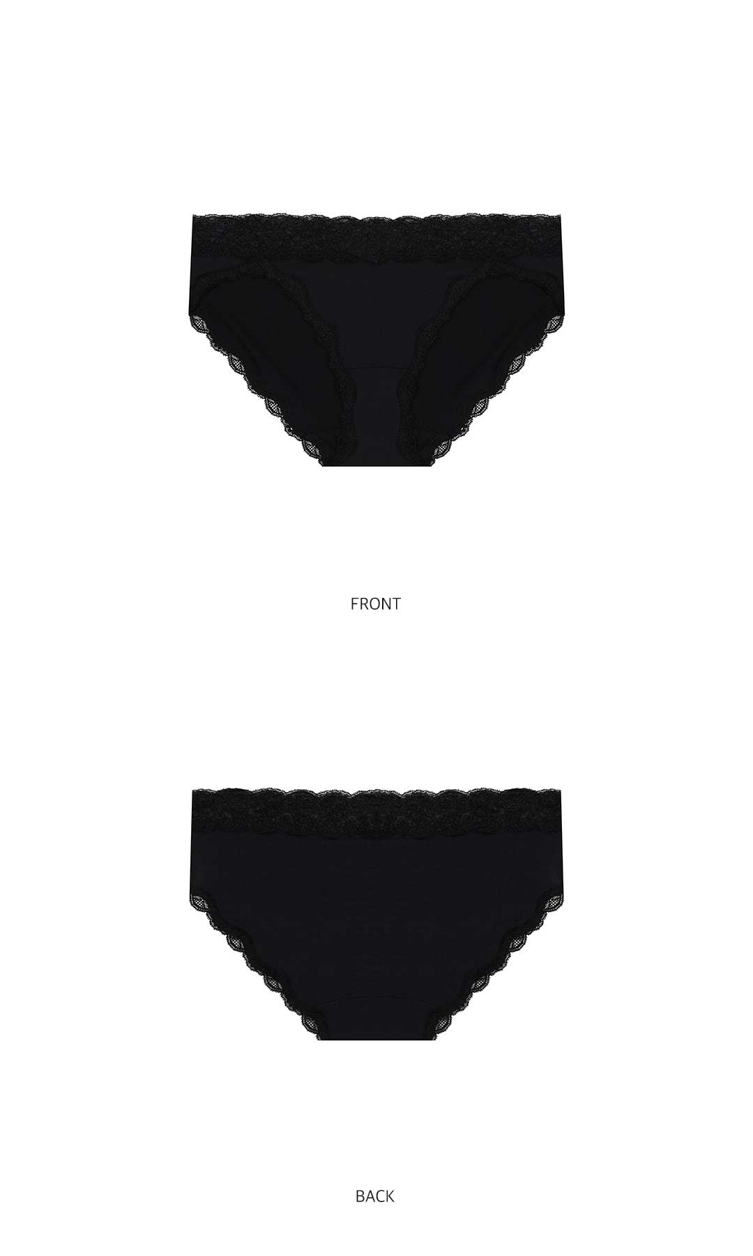 [1+1] 레이스 티팬티/치키팬티/사각팬티 모음(하이레그) 상세 이미지 14