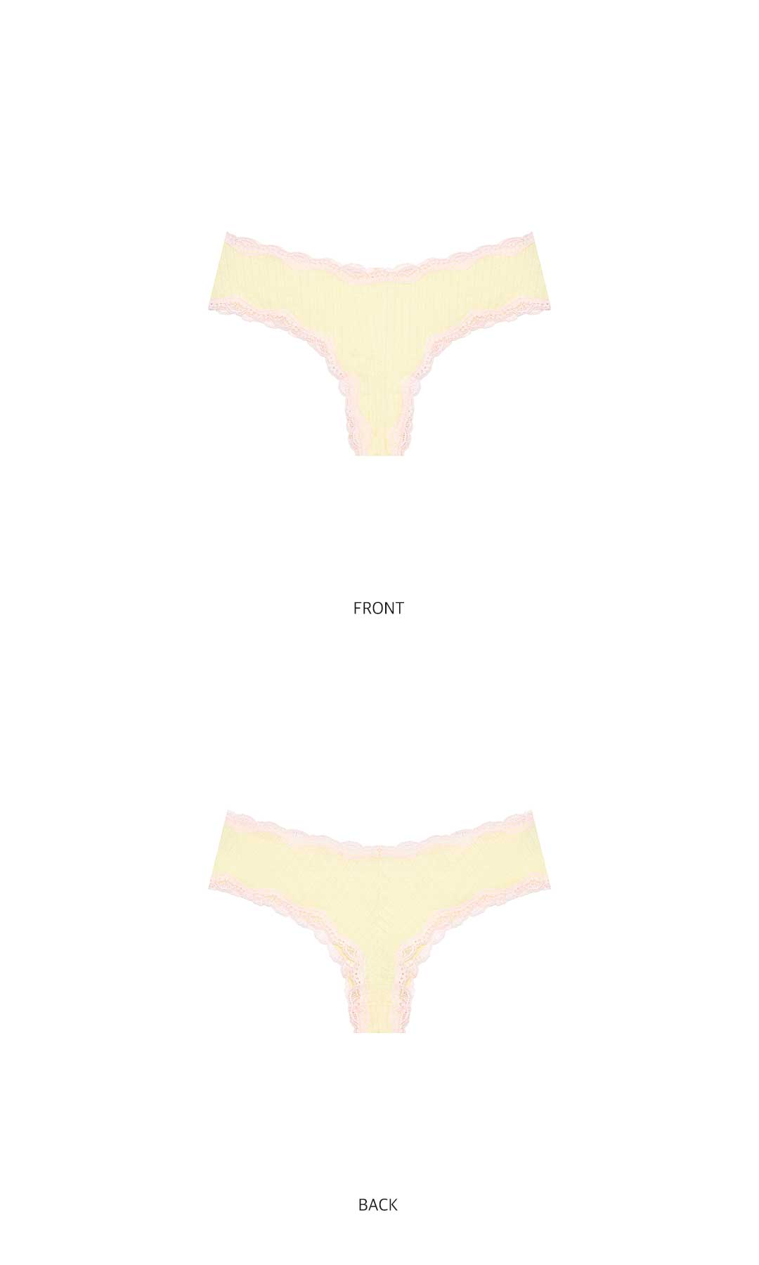 [1+1] 레이스 티팬티/치키팬티/사각팬티 모음(하이레그) 상세 이미지 4