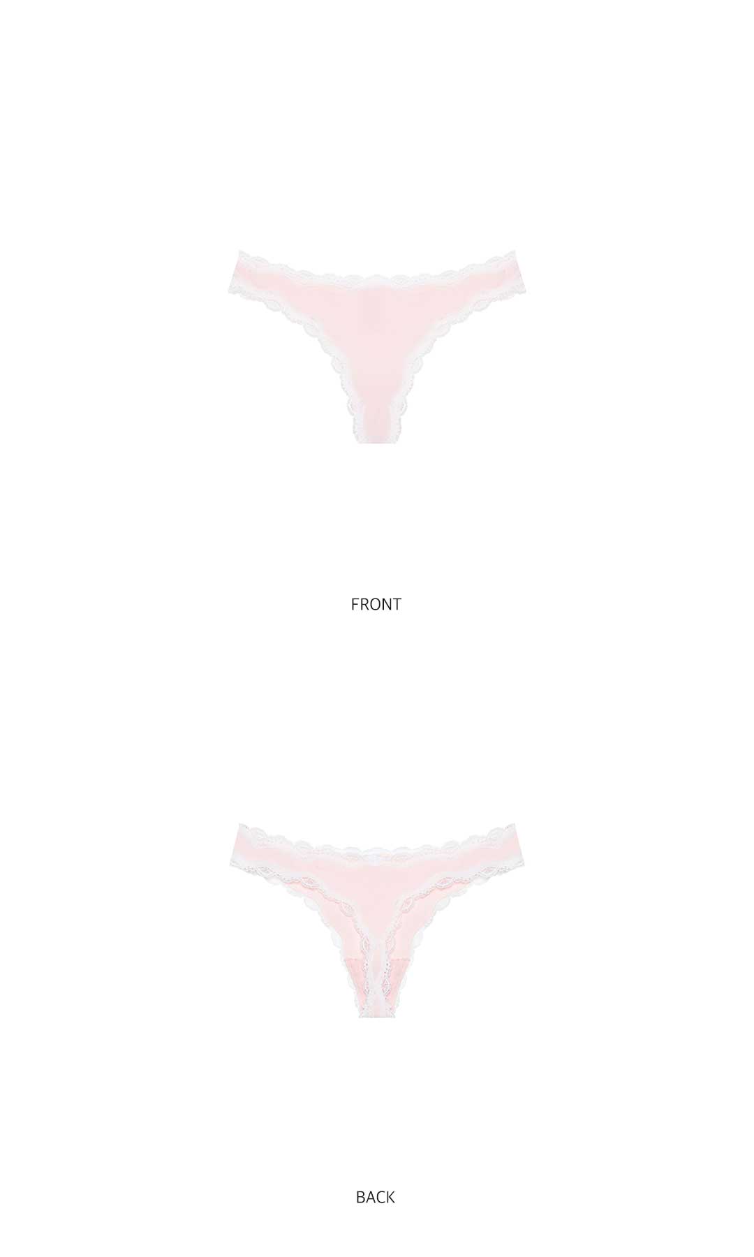 [1+1] 레이스 티팬티/치키팬티/사각팬티 모음(하이레그) 상세 이미지 9
