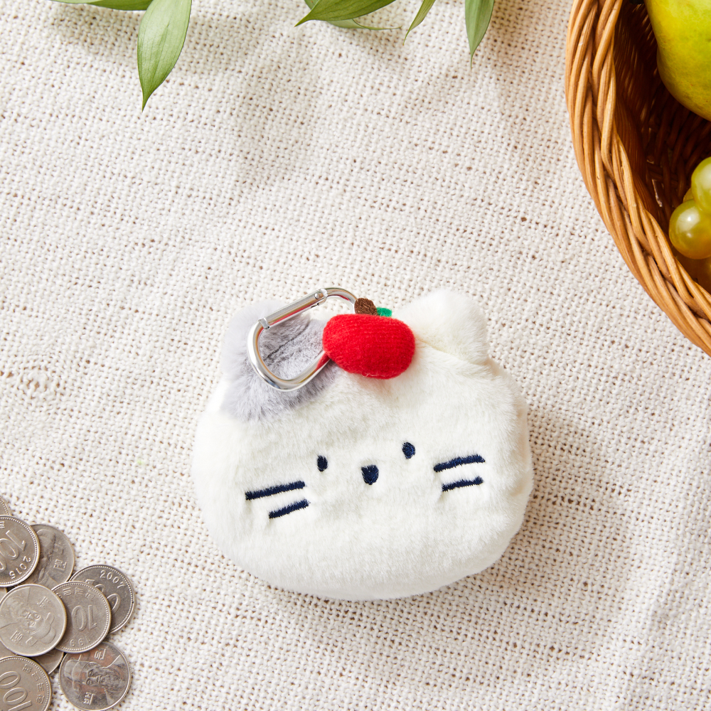 애플팜 밀크캣 코인 파우치 화이트_FA2024064- 모던하우스