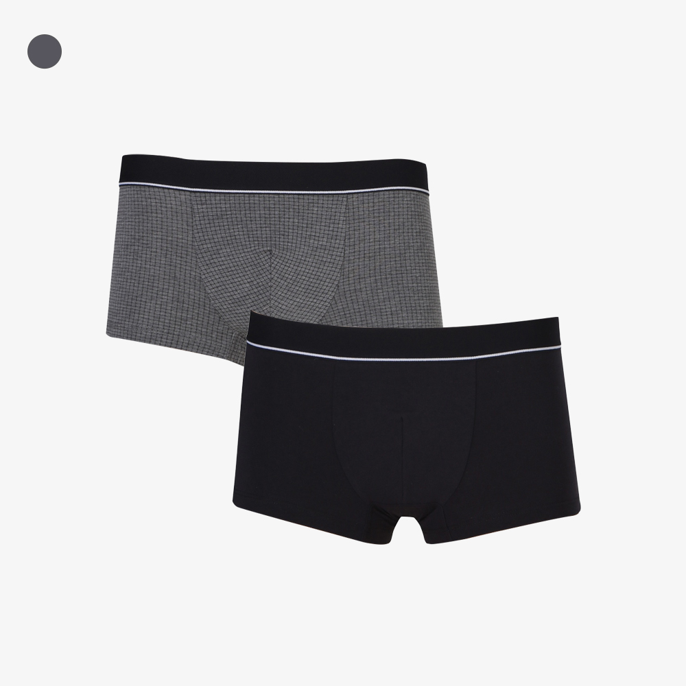 [2PACK] 남성 면스판 드로즈 (아웃밴드) ANPR23A43- 이랜드몰