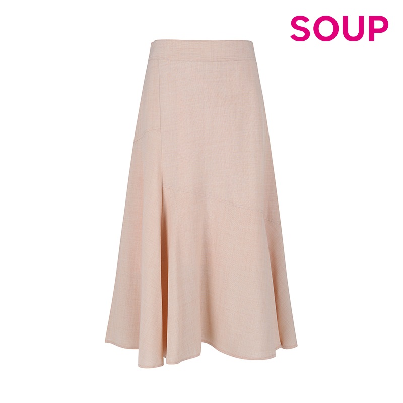 SOUP 사선 라인 밴딩 스커트 (SY4SR80)- 이랜드몰