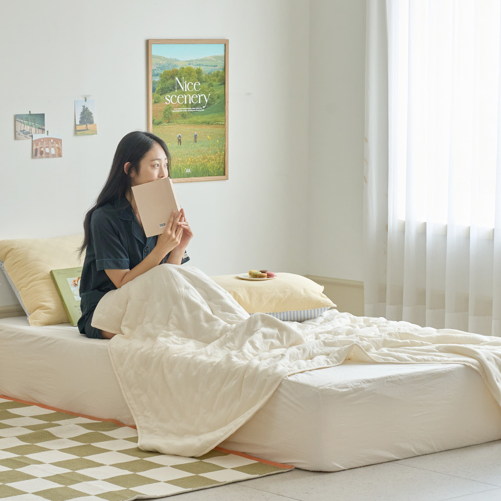 ON 소프트브리즈 얇은 이불 150*200 아이보리_CV0224178- 이랜드몰