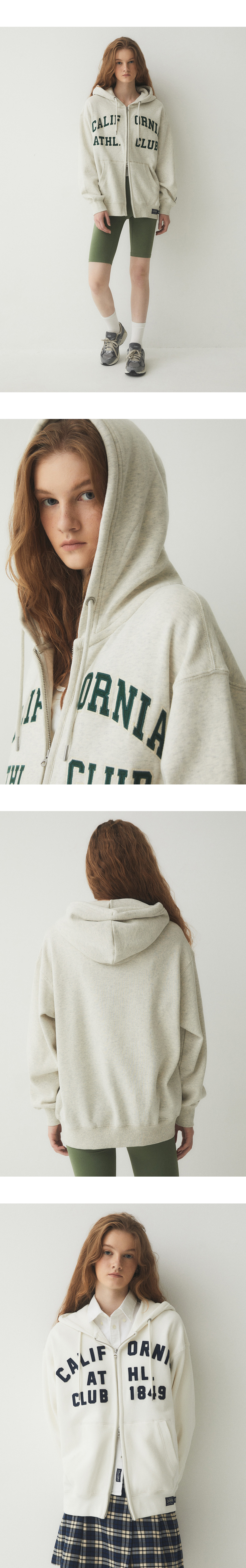 Signature Patch Hood Zip-up / WHMZF1111U 상세 이미지 10