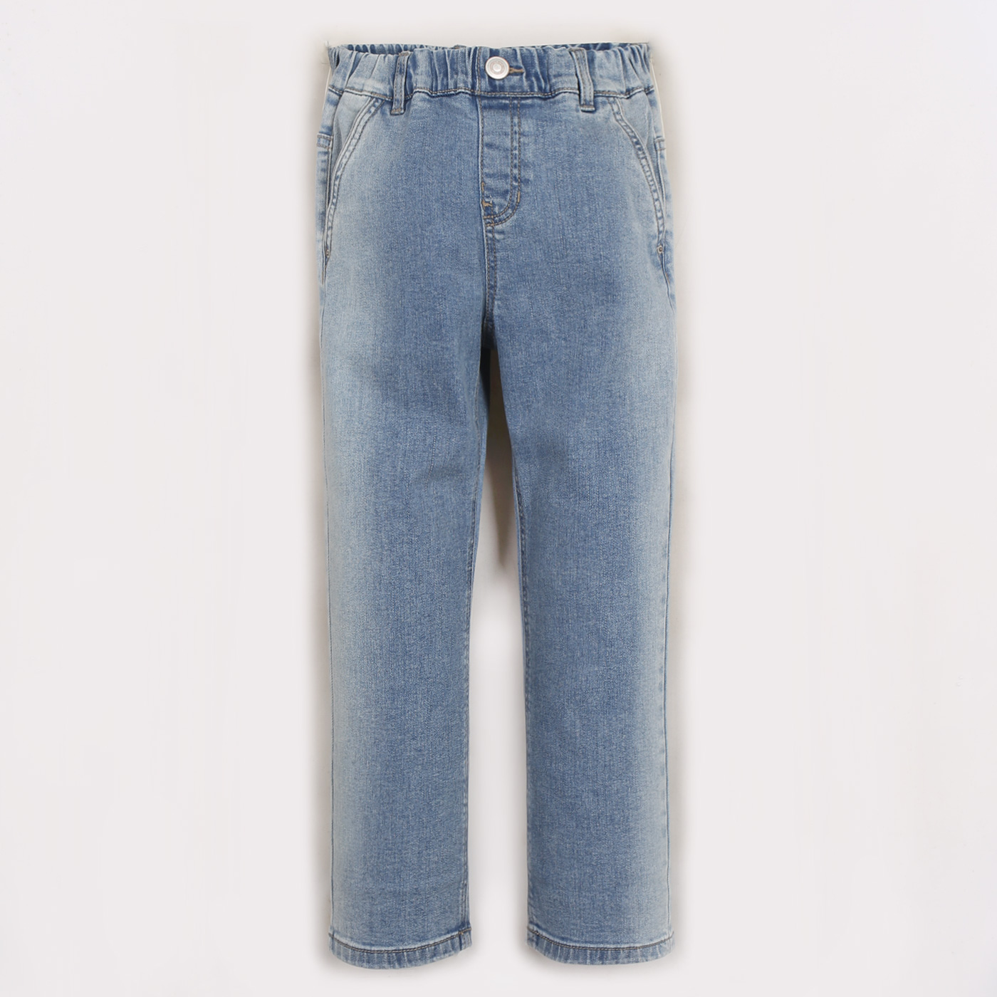 [인디고뱅크키즈]24년 가을 출시 공용 부들부들 스트레이트 데님팬츠IKTJ248T1 쇼핑점