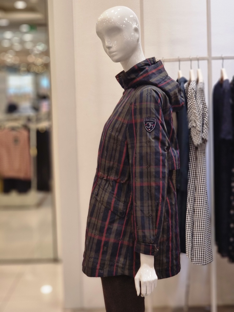 크로커다일레이디 후드 탈부착 사파리형 간절기 집업 점퍼