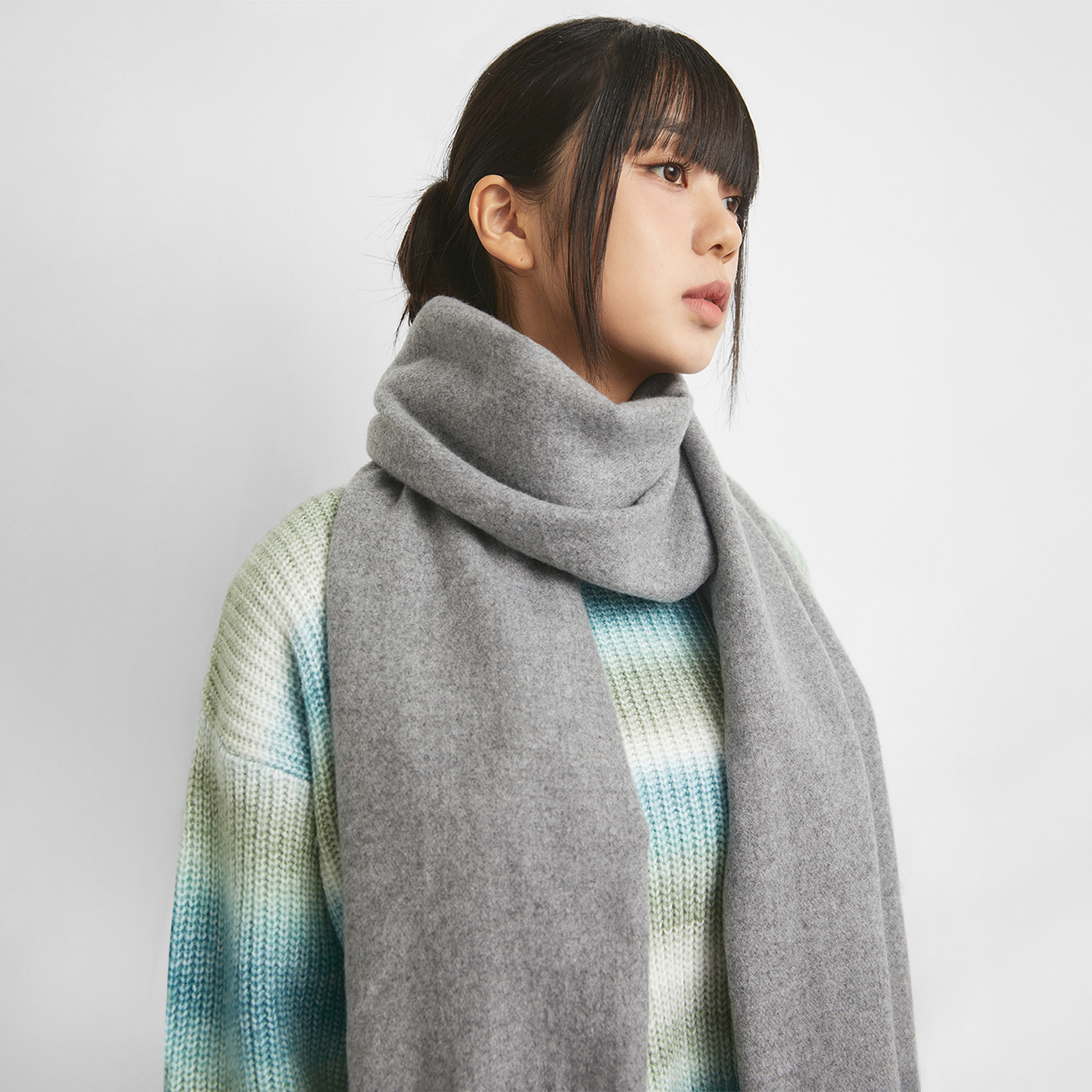 ★22-23FW新作★YESEYESEE★Y.E.S Wool Muffler MUFFLER | 미쏘
