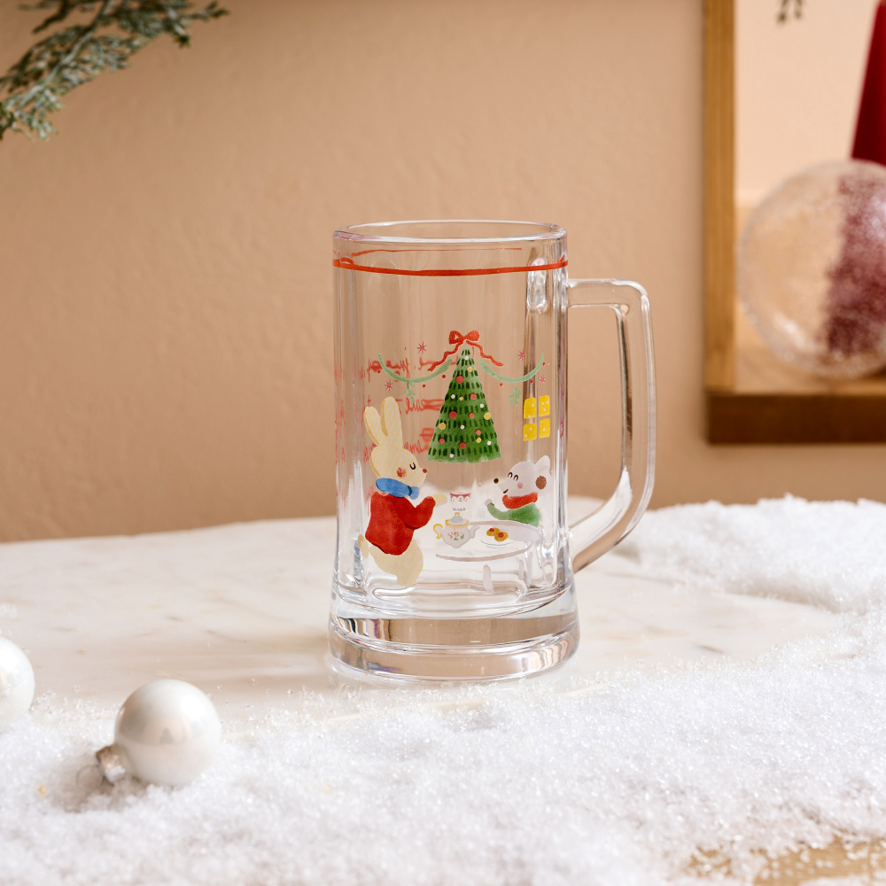 주식회사 엠에이치앤코 [모던하우스]XMAS 메리티파티 하이볼잔(트리) 380ml GA9124020