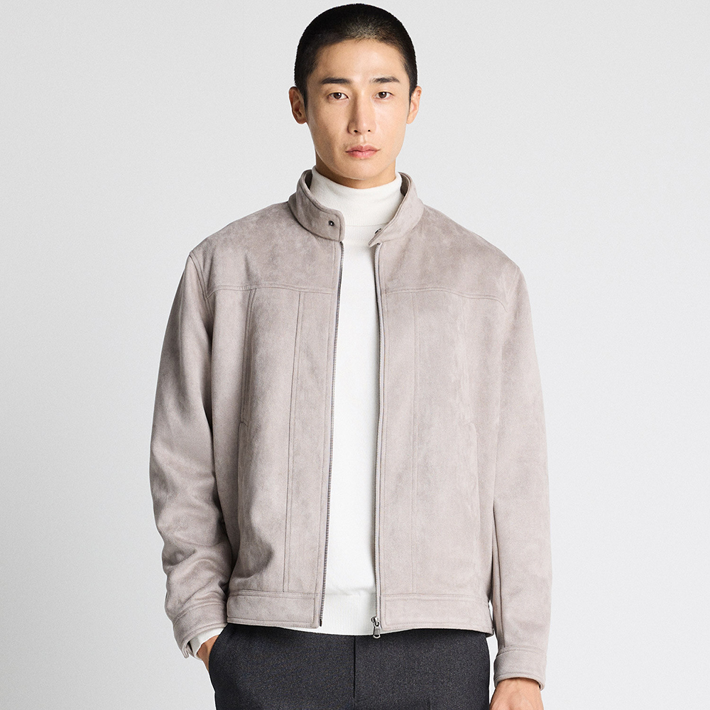 STO [에스티코]NC청주점 하이넥 스웨이드 점퍼 베이지 DJPVC01CSD NC청주점