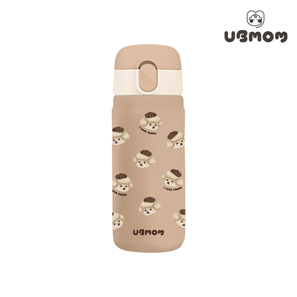 유비맘 스테인리스 크림몽이 텀블러 330ml