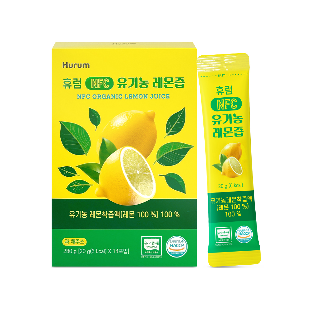 휴럼 NFC 유기농 레몬즙 20g*14포- 이랜드몰