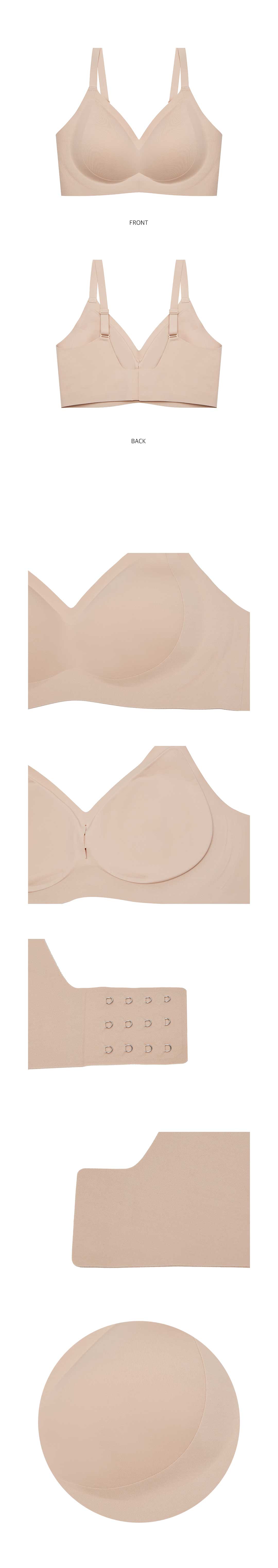 [1+1] 실루엣브라 빅컵 (심리스 브라렛) 상세 이미지 8