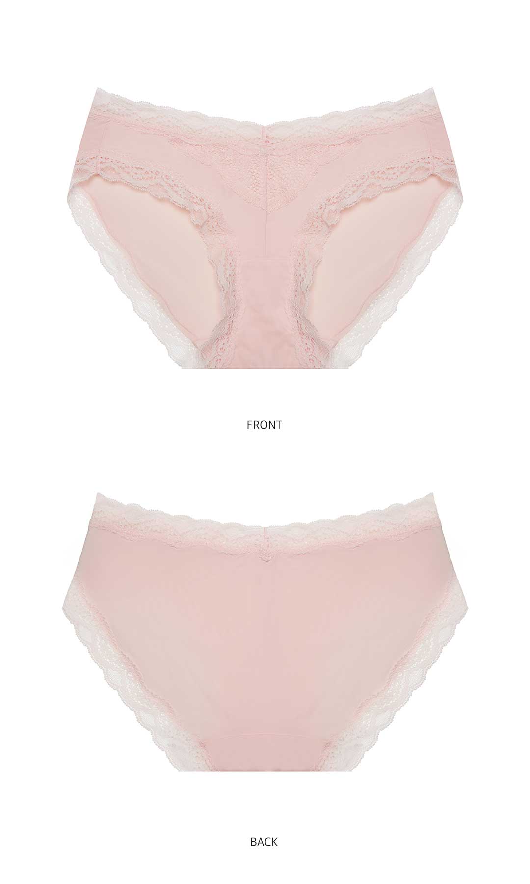 [직진] 노와이어 울트라푸쉬 레이스팬티 상세 이미지 5