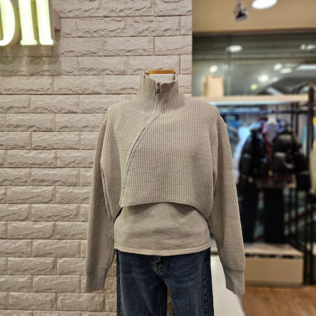 사선 집업 세트 TRJM25143_NC중앙로역점- 이랜드몰