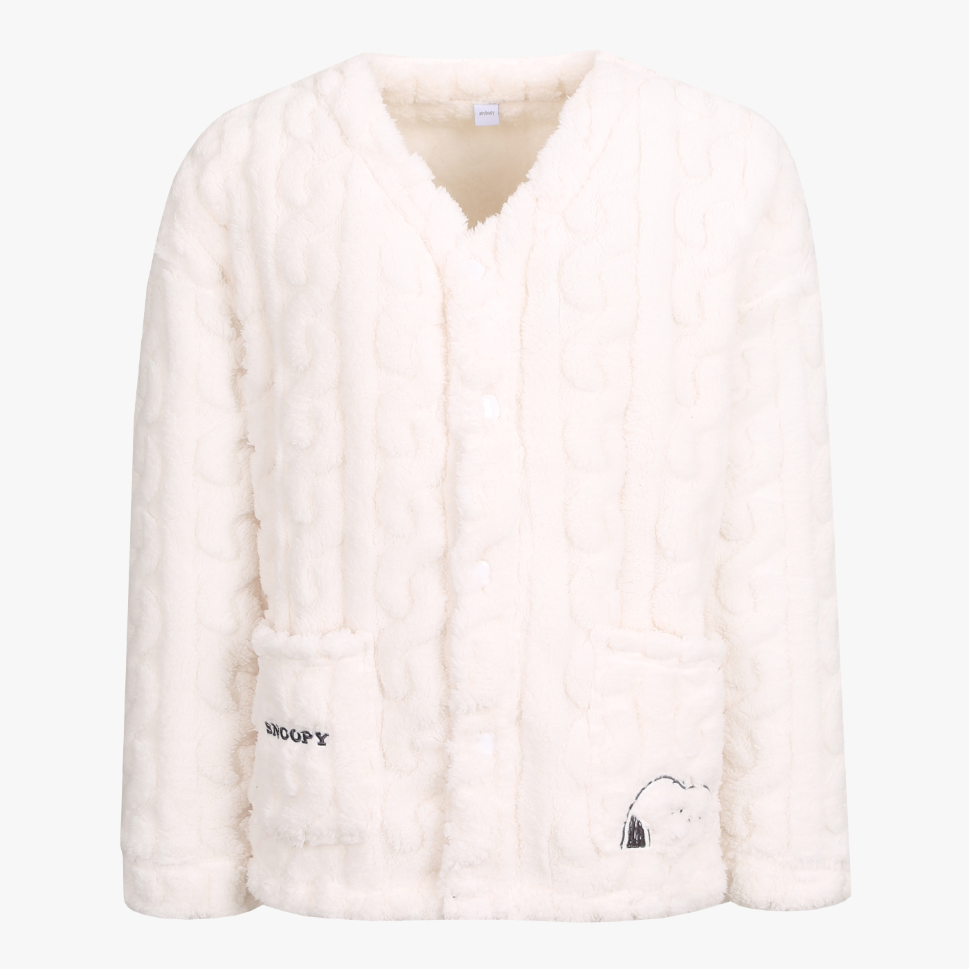 [애니바디]공용 밍크 자카드 가디건 -스누피 ANLH24W95 뉴코아울산성남점