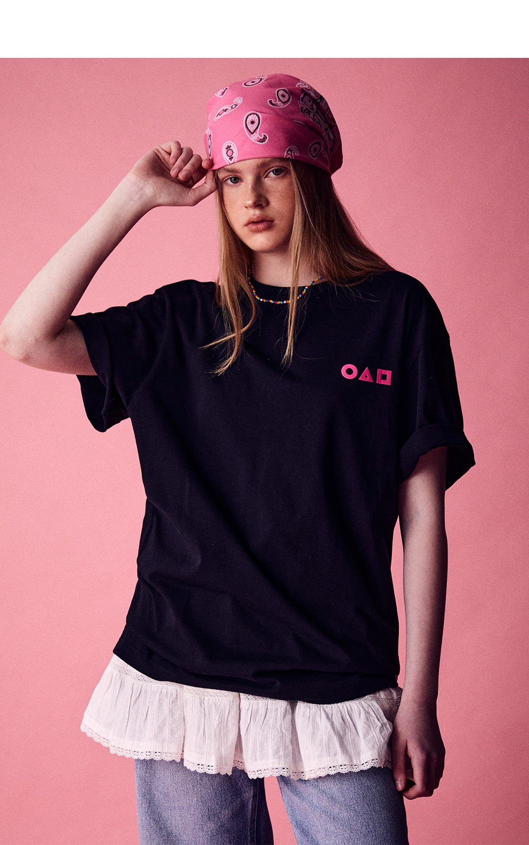 WHOAU [WAU X SQUID GAME] Hologram T-Shirt | WY Store
