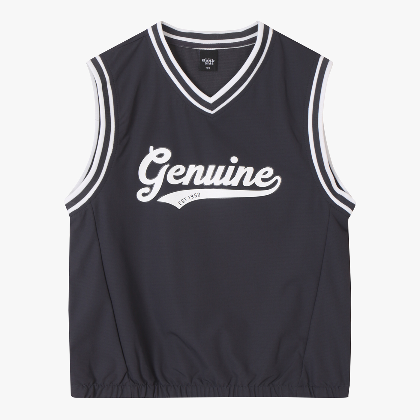 [인디고뱅크키즈]2025년 SS출시 공용 드라이 스트레치 브이넥 베스트 IKVW25301 쇼핑점