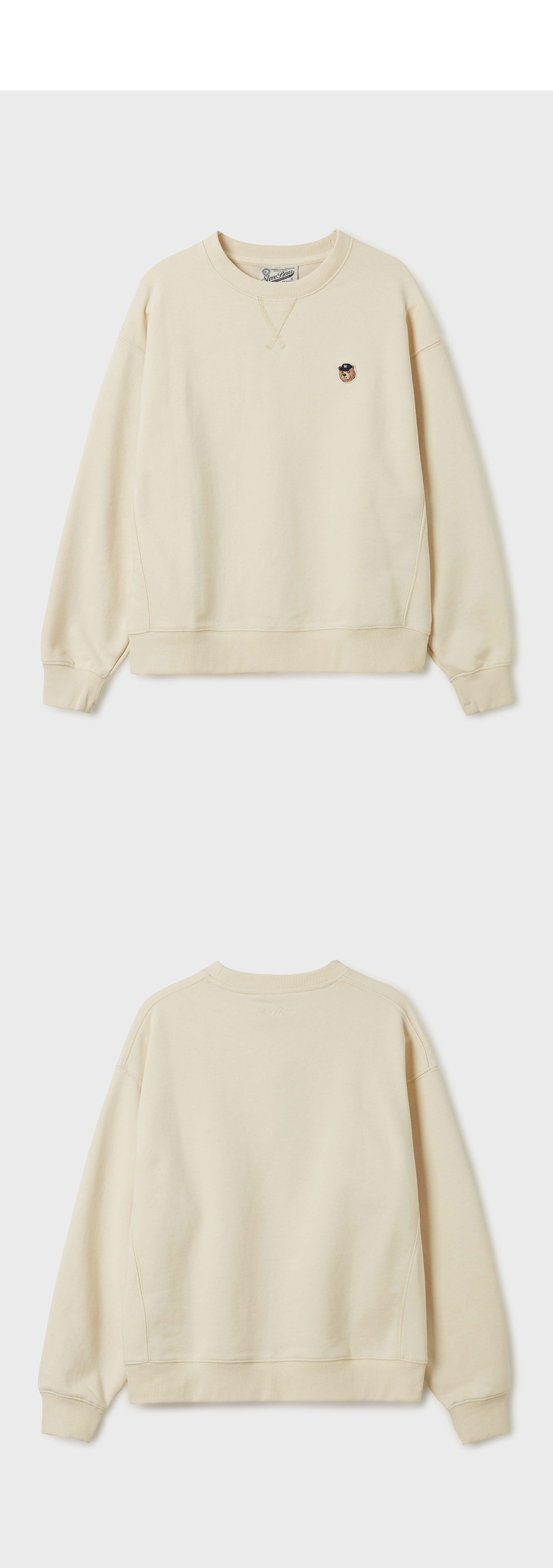 후아유(WHO.A.U) Steve Head Patch Sweatshirt(F) / WHMWF2251F